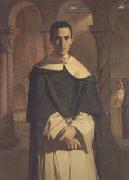 Theodore Chasseriau Father Dominique Lacordaire (mk05) oil painting on canvas